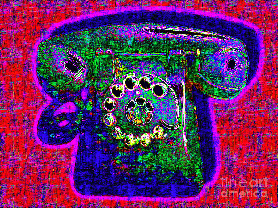 Analog A-Phone - 2013-0121 - v4 Photograph by Wingsdomain Art and ...