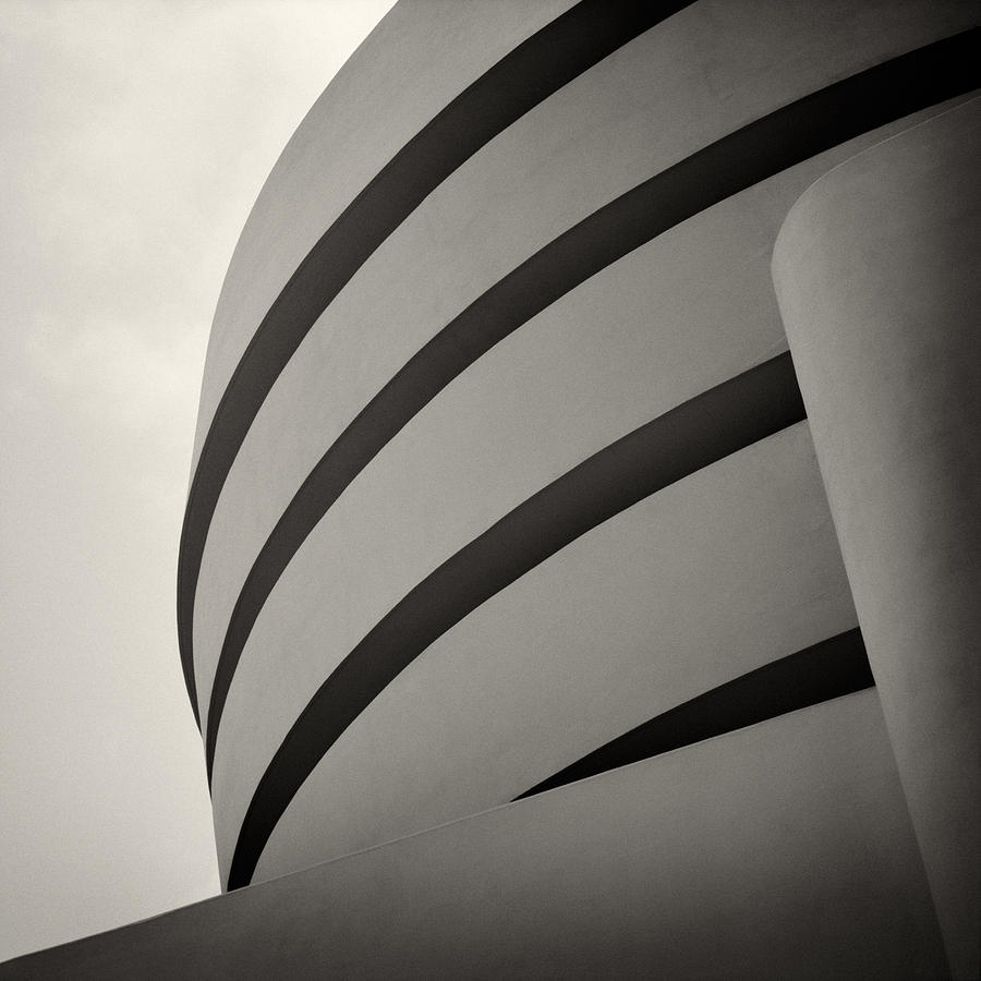 Analog Photography - New York Guggenheim Museum No.1 Photograph by Alexander Voss