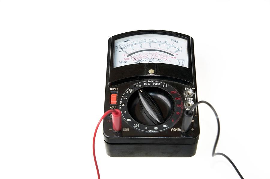 Analogue Multimeter Photograph by Photostock-israel/science Photo Library