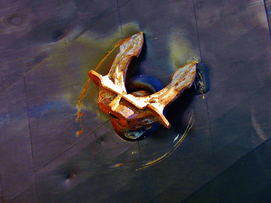 Anchor Photograph by Charles Lucas
