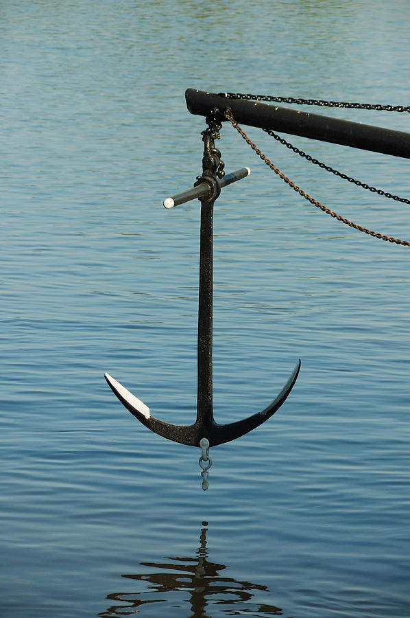 Anchor Photograph by Frahaus