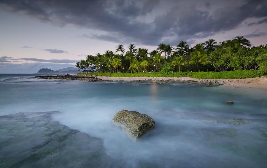 Anchor of the sea at Koolina Photograph by Tin Lung Chao