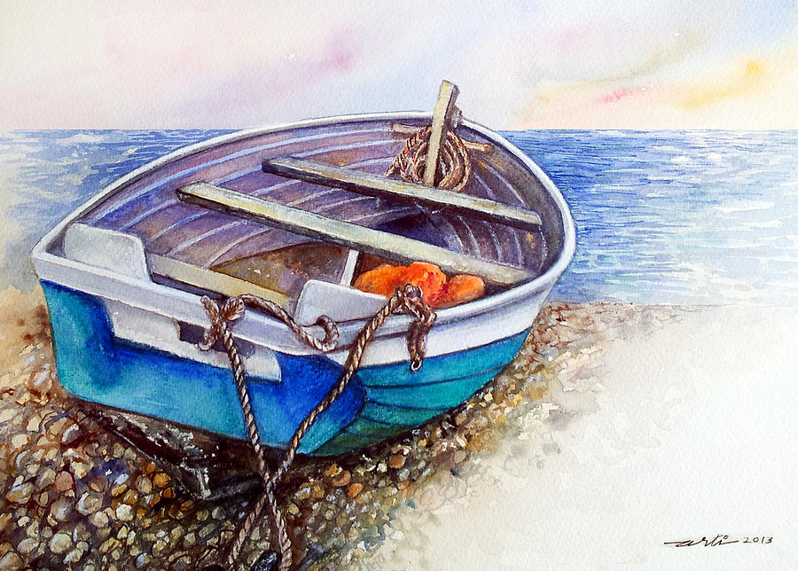 Anchored Painting by Arti Chauhan