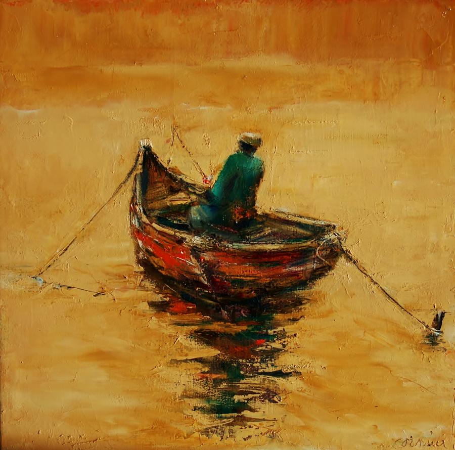 Anchored Painting by Jean Cormier