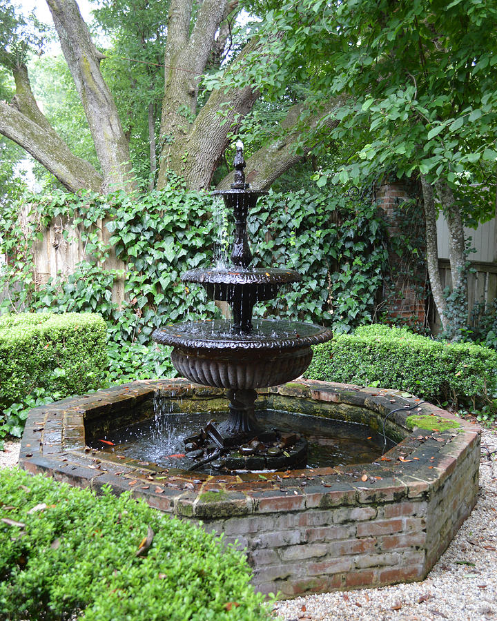 Anchuca Fountain Photograph by James Seagraves - Fine Art America