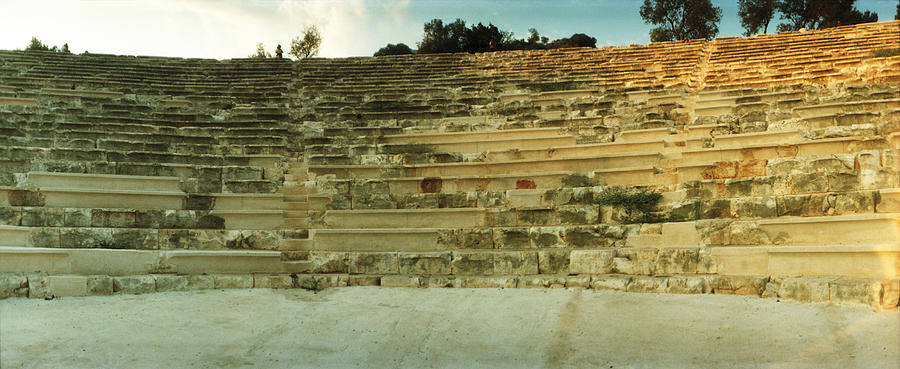 Architecture Photograph - Ancient Antique Theater In Kas by Panoramic Images