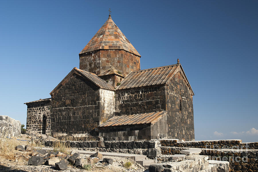 Ancient Armenian Church On Lake Sevan Armenia Photograph by JM Travel Photography