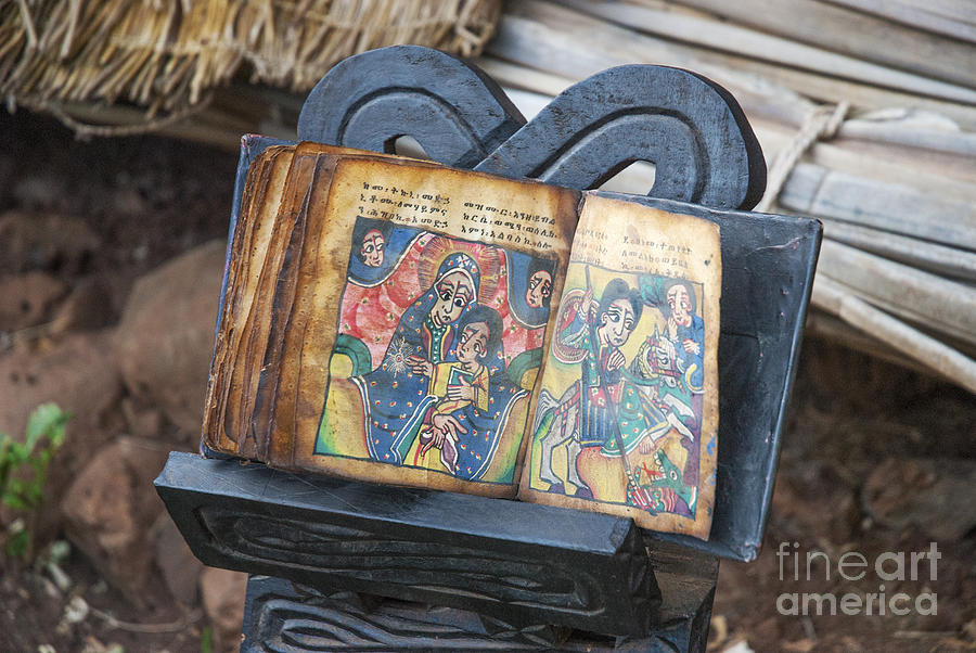 Ancient Bible In Bahir Dar Ethiopia Photograph by JM Travel Photography