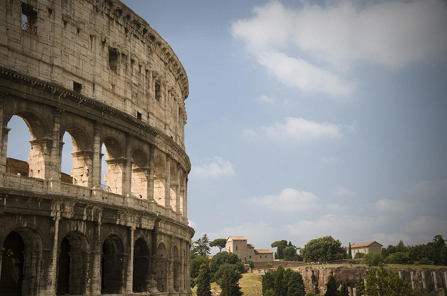 Ancient Colosseum Photograph by Jeremy Voisey