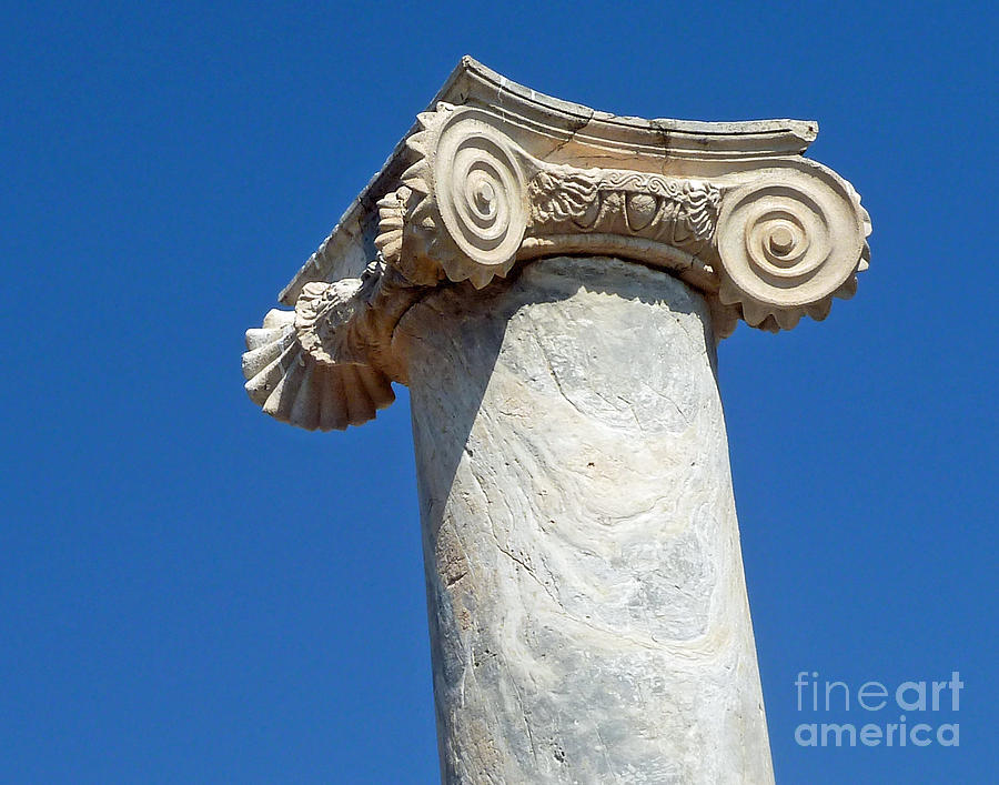 Ancient Delos Greece Photograph by Cheryl Del Toro