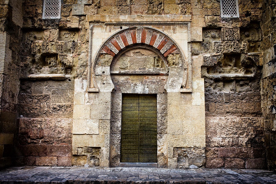 Ancient Door to the Mezquita in Cordoba Photograph by Artur Bogacki