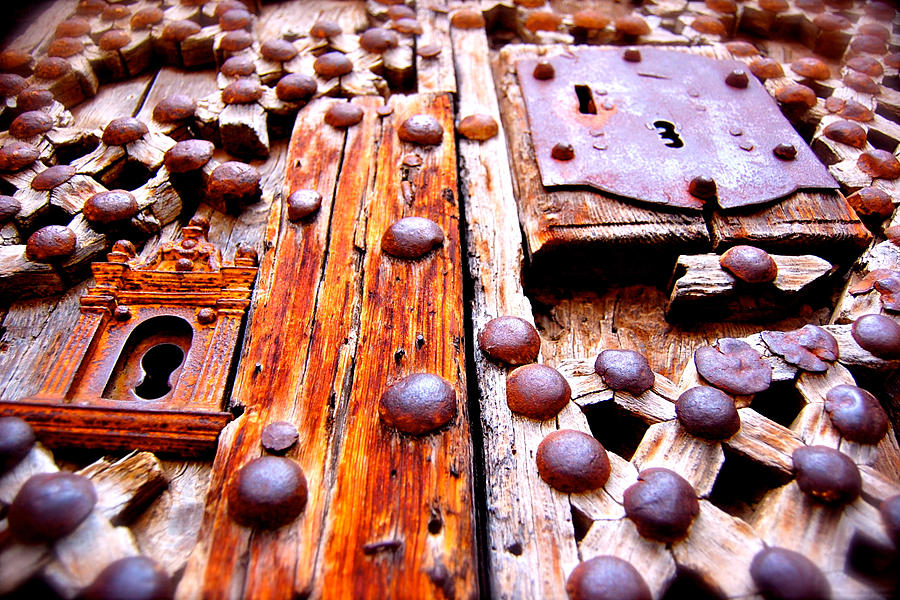 Ancient Door Photograph by HweeYen Ong