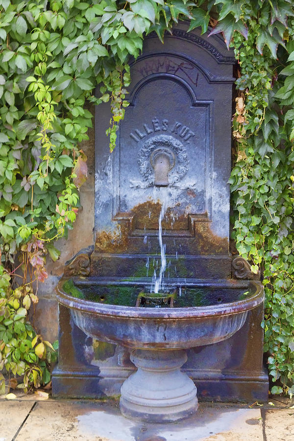 Ancient drinking fountain Photograph by Colin Porteous