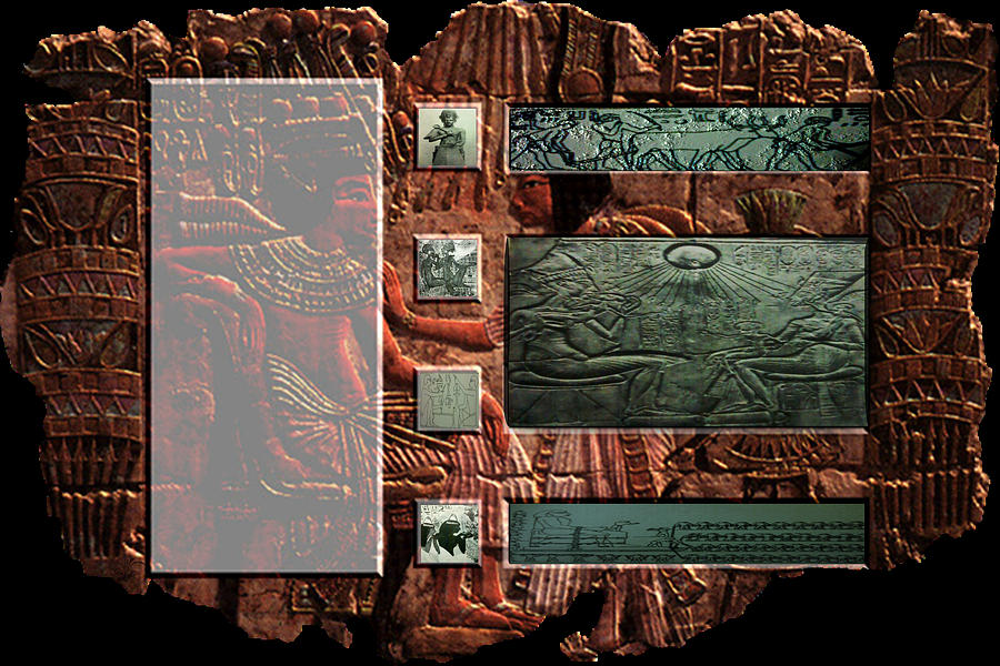 Graphic Design Digital Art - Ancient Egyptian Art by Museum Quality Prints -  Trademark Art Designs