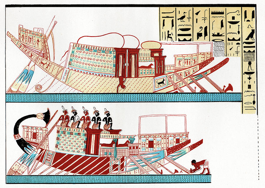 Ancient Egyptian Ships Photograph by Cci Archives Fine Art America
