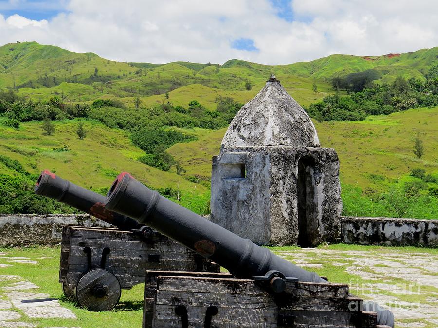 Ancient Fortification at Umatac Guam Photograph by Scott Cameron