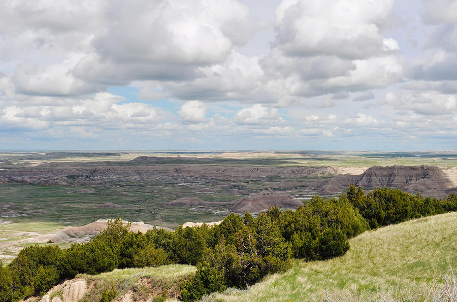 Ancient Hunters Badlands Overlook Photograph by Kyle Hanson