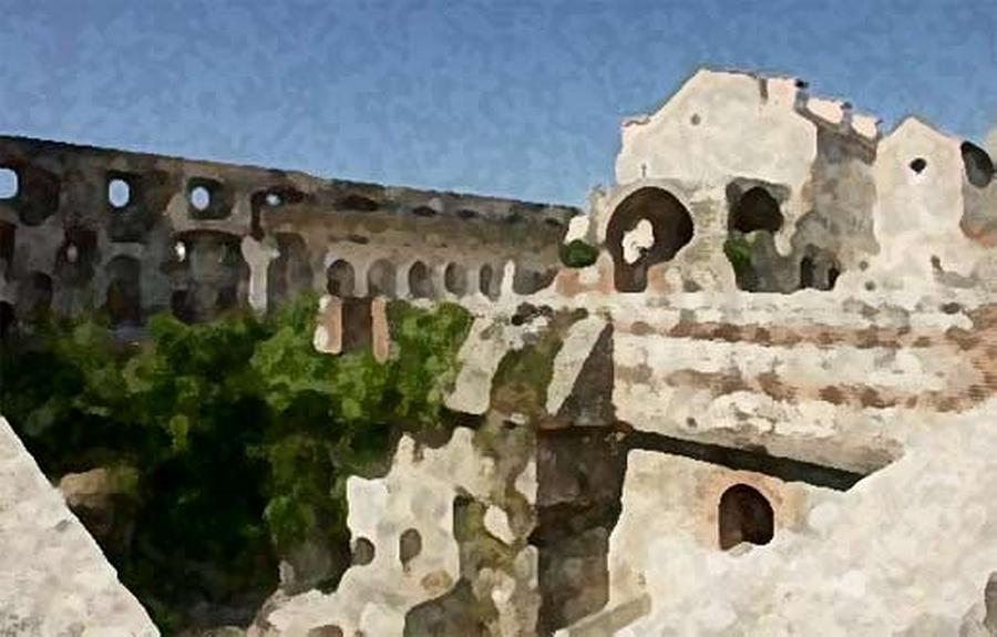 Landscape Digital Art - Ancient Kingdom by Acesio Amavi