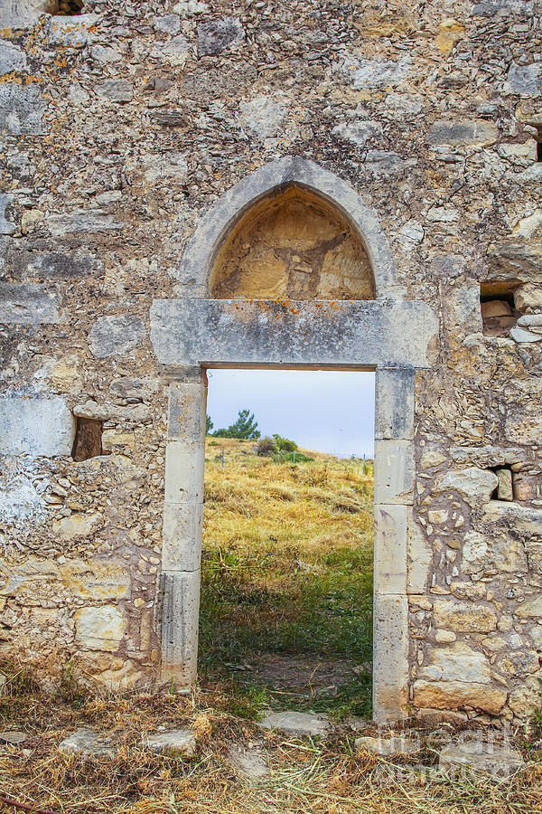 Ancient monastary in Crete Photograph by Patricia Hofmeester