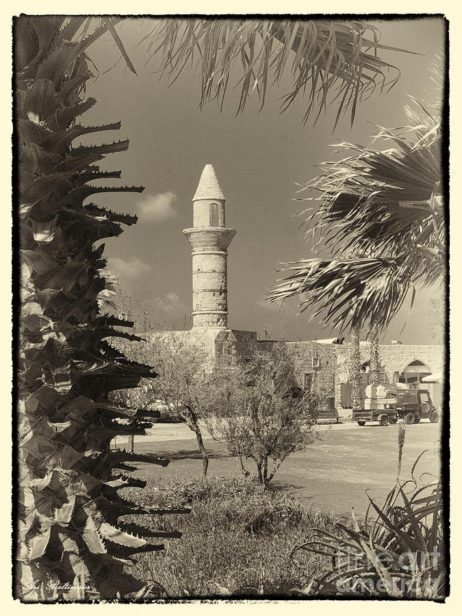 Ancient Mosque minaret Photograph by Arik Baltinester