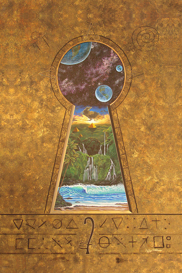 Ancient Mysteries Painting - Ancient Mysteries by Jeffrey Oldham Ancient Mysteries Painting - Ancient Mysteries by Jeffrey Oldham
