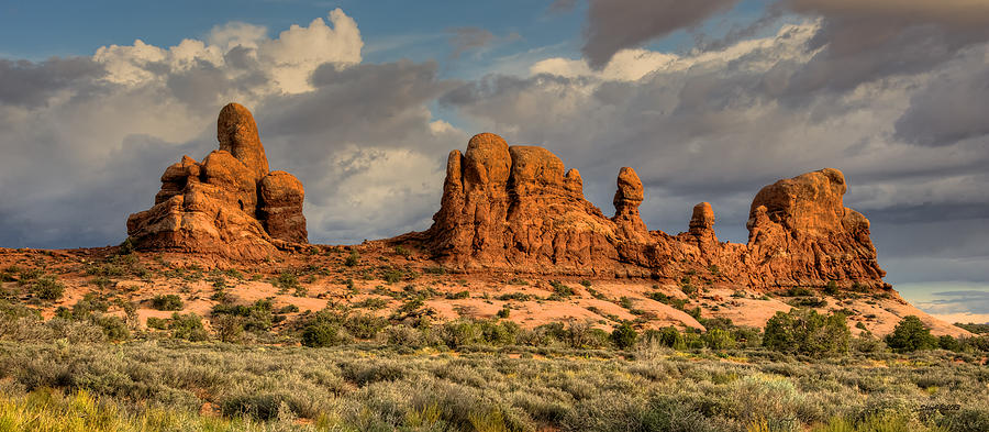 Ancient Rock Formations Photograph by Stephen Johnson