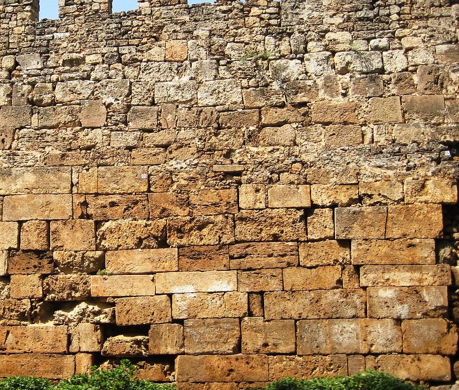 Ancient Roman Wall Photograph by Teresa Ruiz