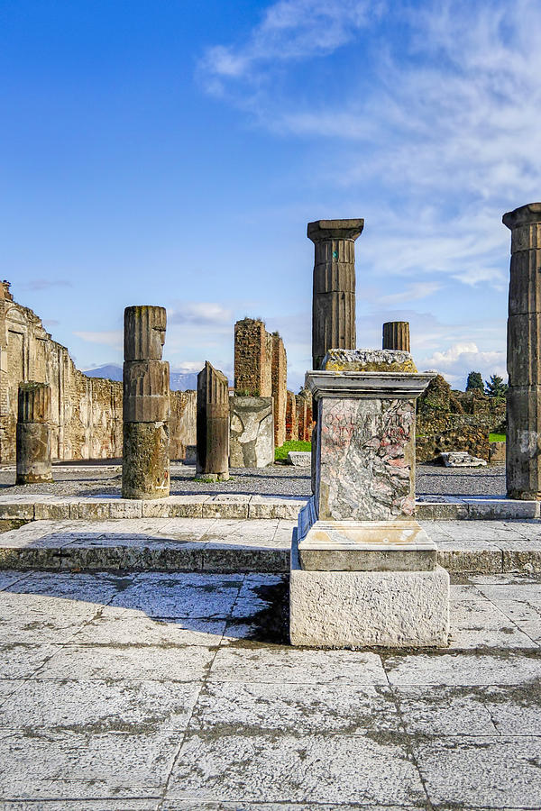 Ancient Ruins Of Pompeii Photograph by Mark Tisdale