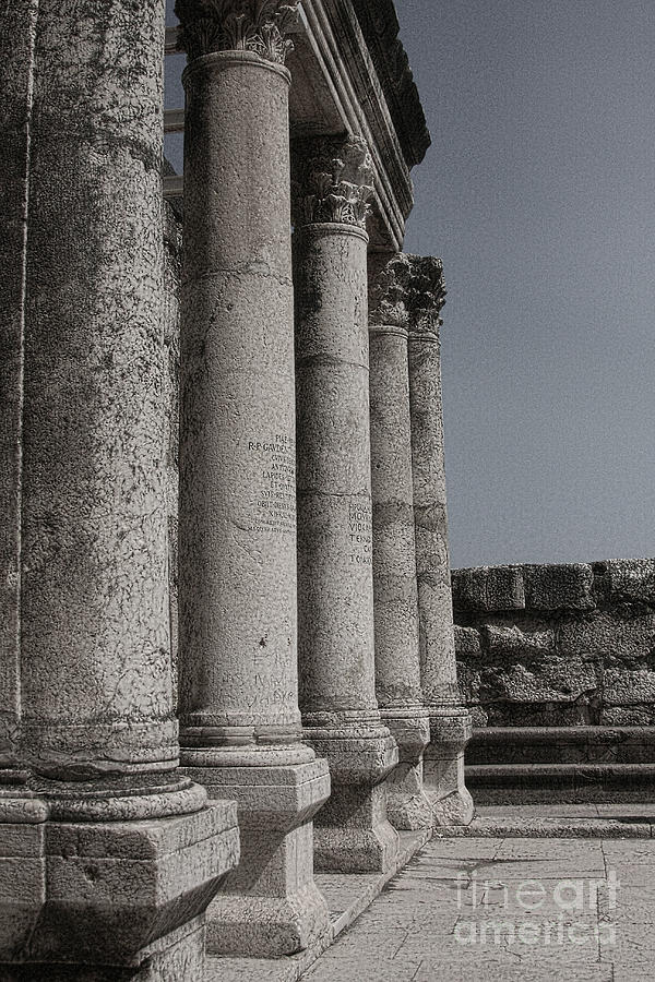 Ancient Synagogue Photograph by Tom Griffithe