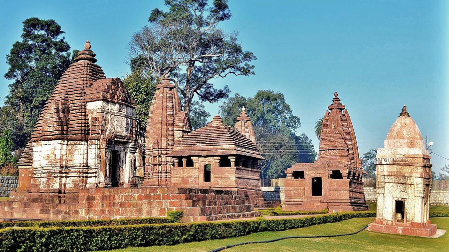 Ancient Temple Complex  - Amarkantak India Photograph by Kim Bemis