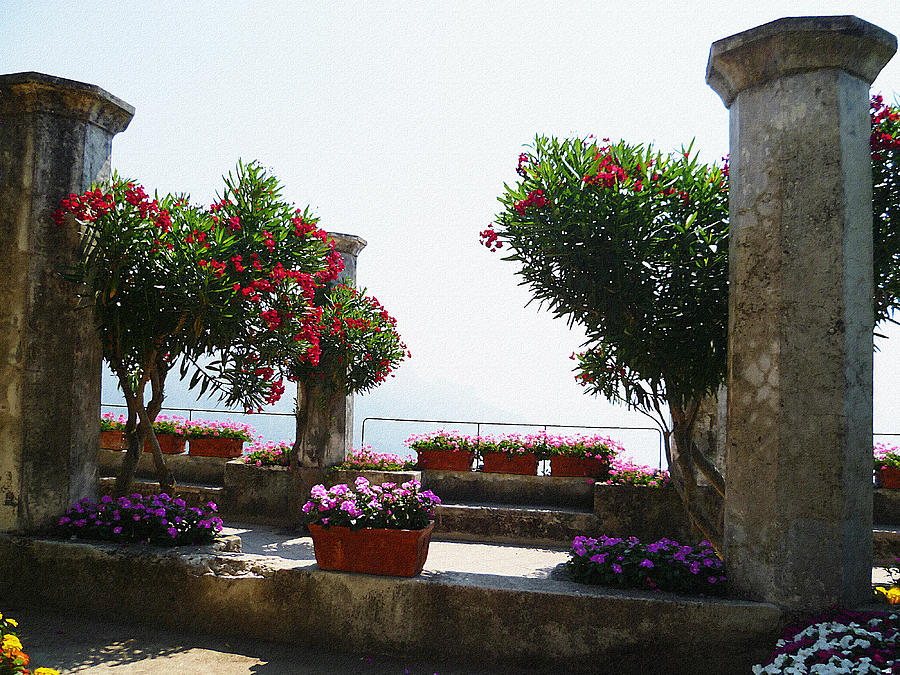Ancient Town Of Ravello Italy Photograph