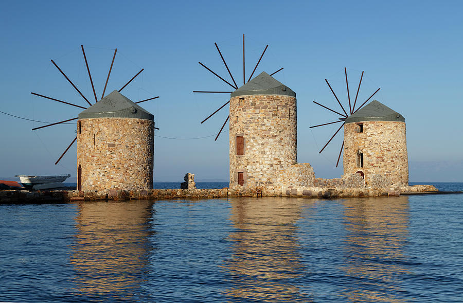 Ancient Windmills Photograph by Uchar
