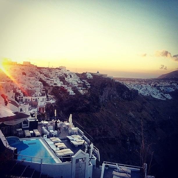 And A Stunning Santorini Sunrise. Day 3 Photograph by Alexis Contos