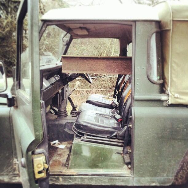 Defender Photograph - And Thats How You Put Steel Gurders In by Jack Powell