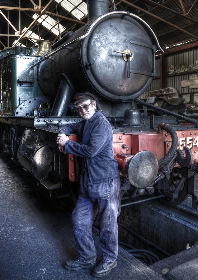 Train Photograph - and the Job is done... by Svetlana Sewell