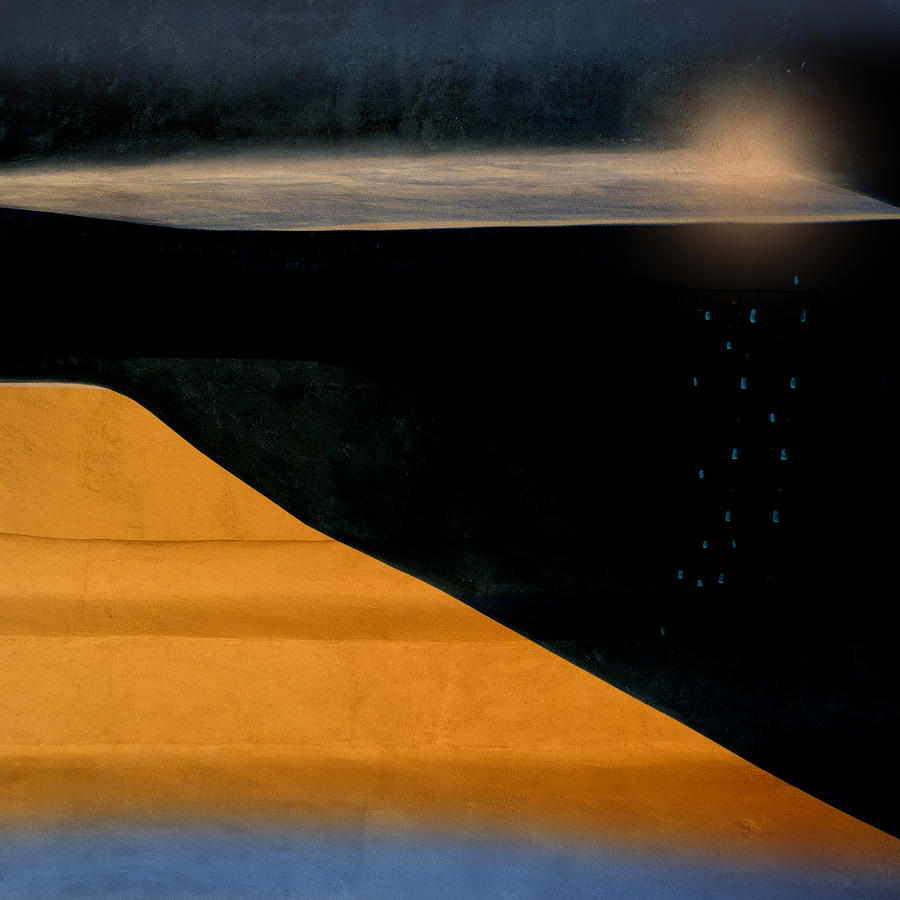 Abstract Photograph - And the Rains Came by Carol Leigh