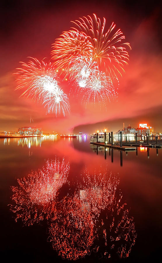 And The Rockets Red Glare... Photograph by SCB Captures