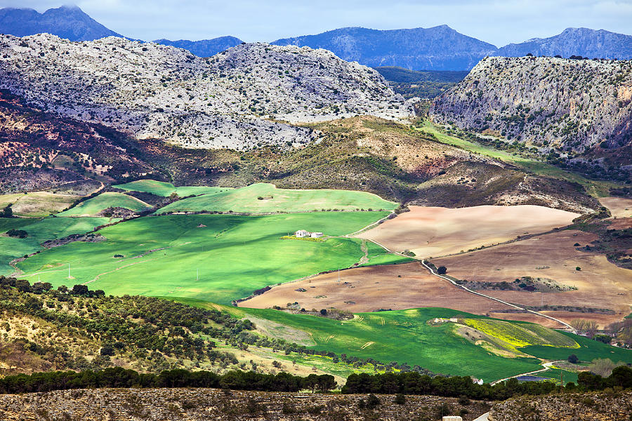 Nature Photograph - Andalucia Landscape in Spain by Artur Bogacki