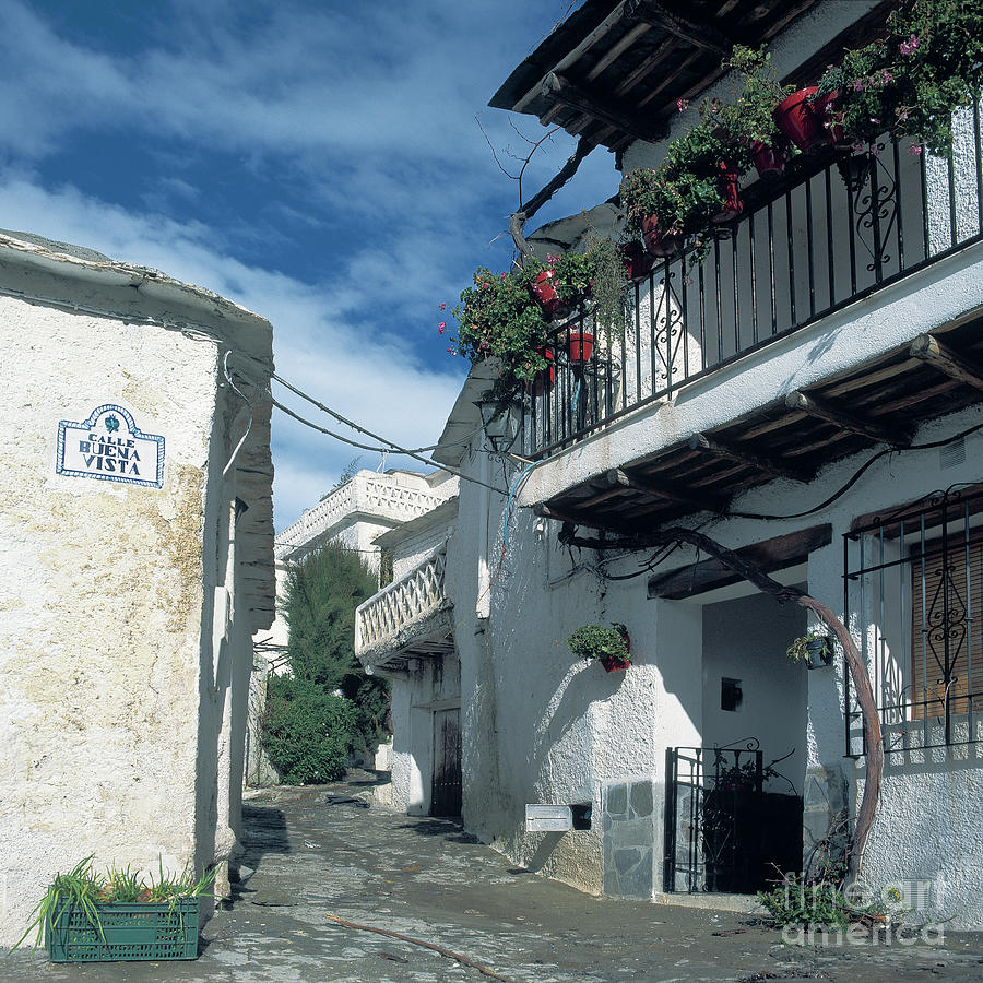 Architecture Photograph - Andalusian white village by Heiko Koehrer-Wagner