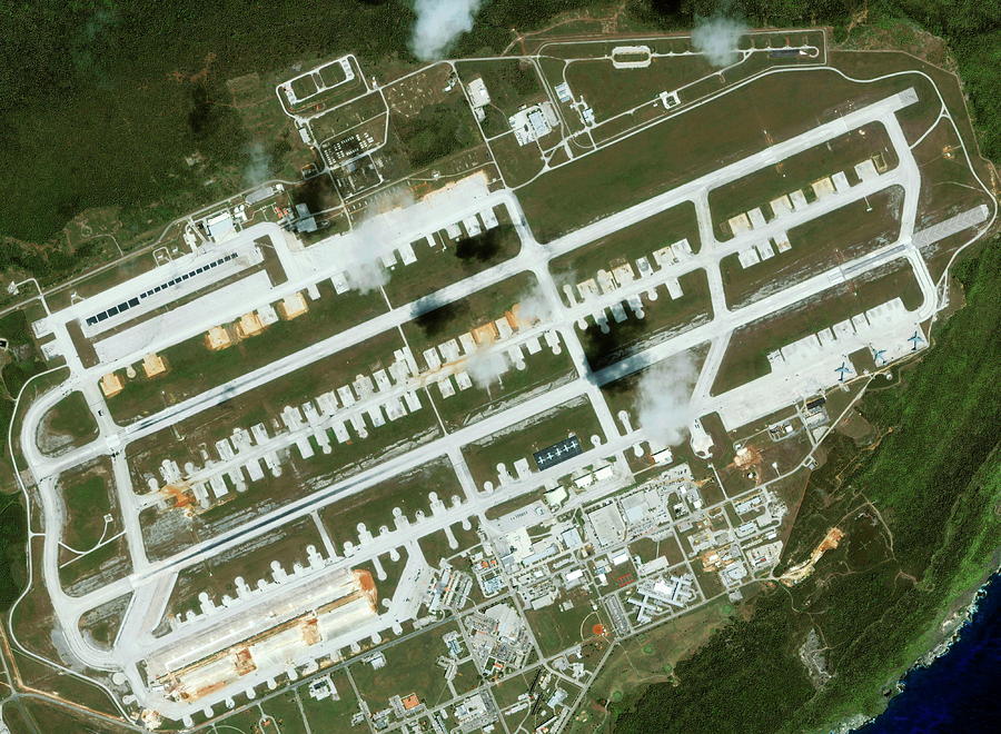 Andersen Air Force Base By Geoeye science Photo Library