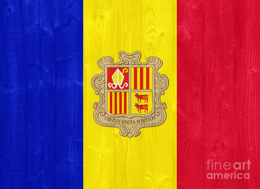 Andorra Flag Photograph