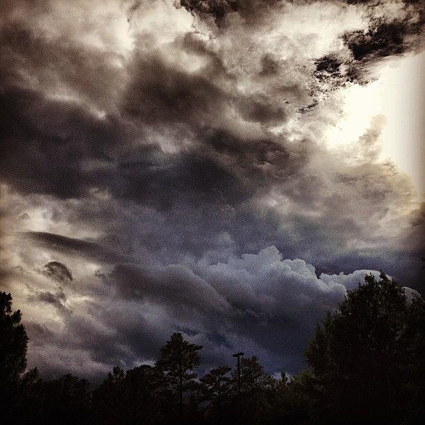 Andrea Storm Clouds Photograph by Shari Malin