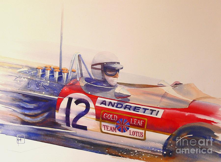Andretti Painting by Robert Hooper