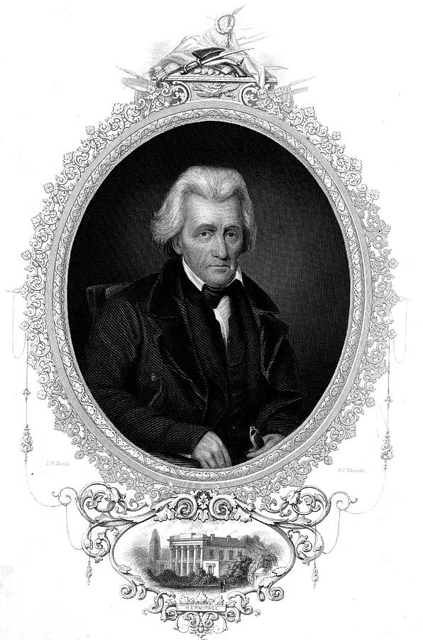 Andrew Jackson Known Also As 'old Drawing by Mary Evans Picture Library