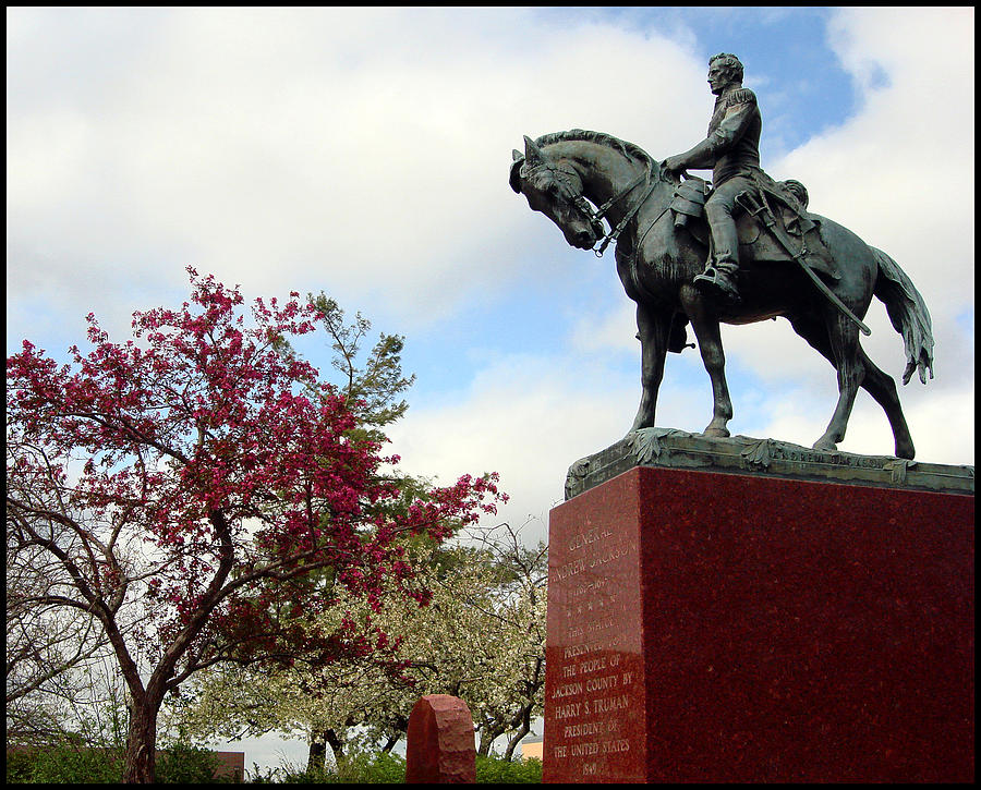 Andrew Jackson Statue Photograph by Ellen Tully