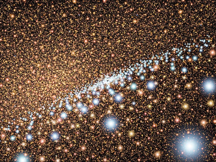 Andromeda Galaxy Core Stars Photograph by Nasaesastscia. Schaller