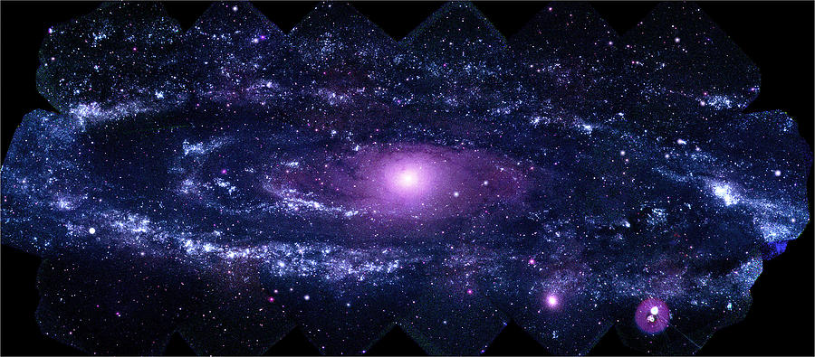 Space Photograph - Andromeda Galaxy (m31) by Nasa/swift/stefan Immler (gsfc) And Erin Grand (umcp)