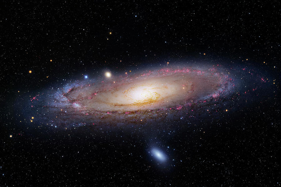 Andromeda Galaxy Photograph by Naoj/hsc Collaboration/kavli Ipmu/nasa ...