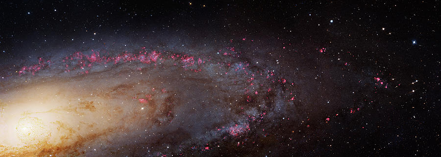 ultraviolet andromeda galaxy