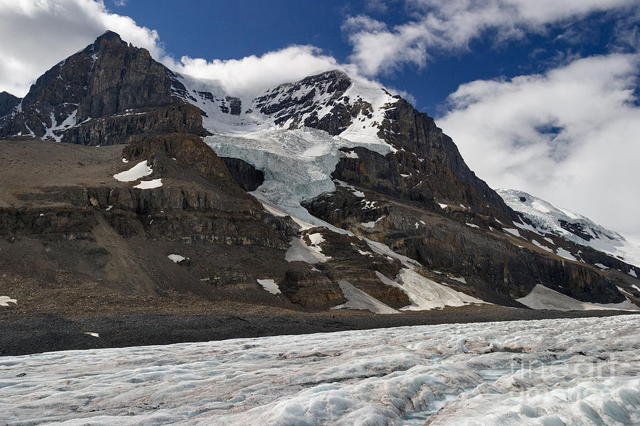 Mountain Photograph - Andromeda Glacier by Charles Kozierok